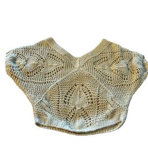 Twenty One Cream V-Neck Sweater